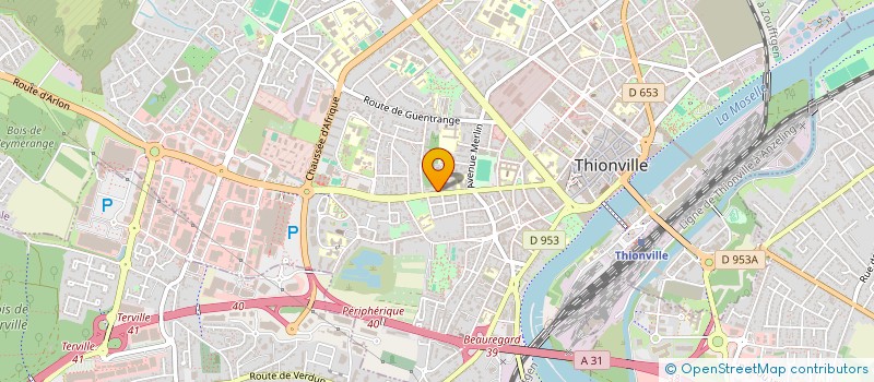 localisation de l'entreprise FM FAMILY à THIONVILLE