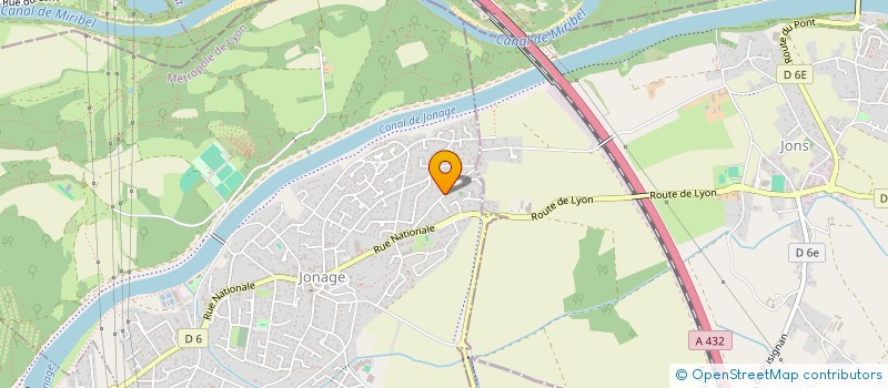 localisation de l'entreprise FM FINANCE  LE CREUSOT