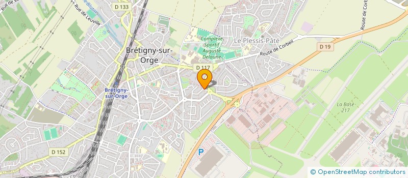localisation de l'entreprise FM GESTION à BRETIGNY-SUR-ORGE