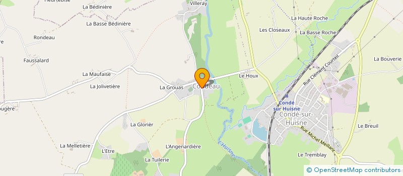 localisation de l'entreprise FM GESTION à SABLONS-SUR-HUISNE