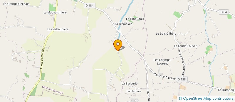 localisation de l'entreprise FM GFA à MORTAIN-BOCAGE