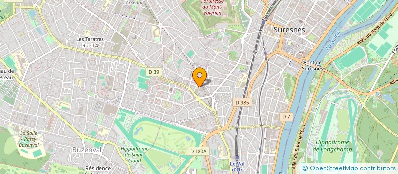 localisation de l'entreprise FM GLOBAL SERVICES à SURESNES