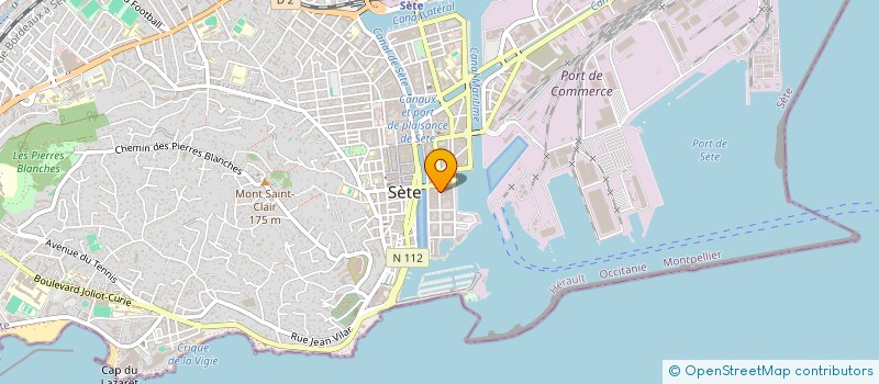 localisation de l'entreprise FM GROUP à SETE