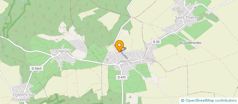 localisation de l'entreprise FM HOLDING  MERFY