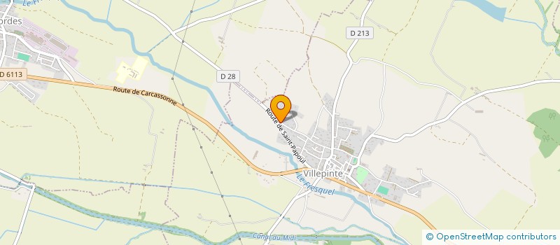 localisation de l'entreprise FM HOLDING à VILLEPINTE