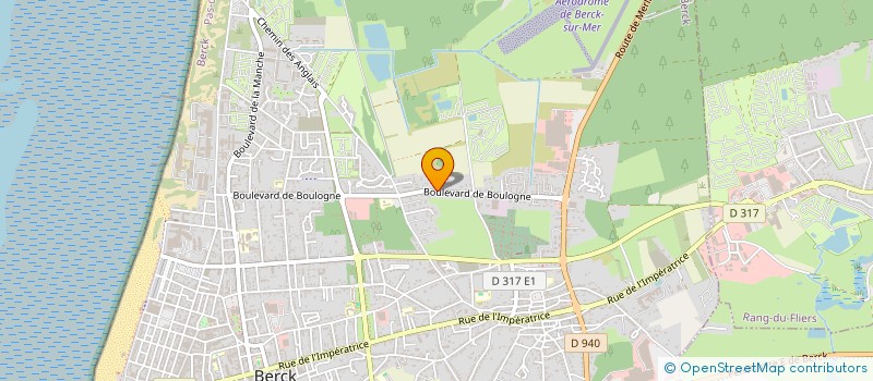 localisation de l'entreprise FM HOLDING à BERCK