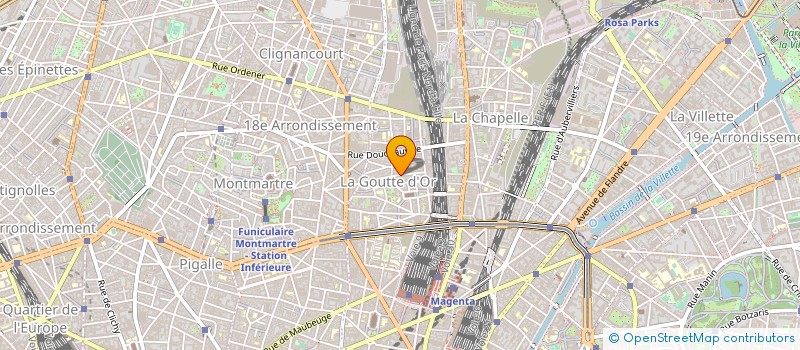 localisation de l'entreprise FM HOTEL  PARIS