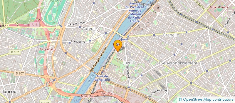 localisation de l'entreprise FM HUB  PARIS