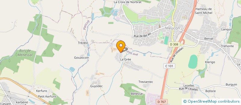 localisation de l'entreprise FM IMMO  SAINT-AVE