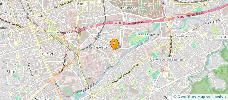 localisation de l'entreprise FM IMMO INVEST à MARSEILLE