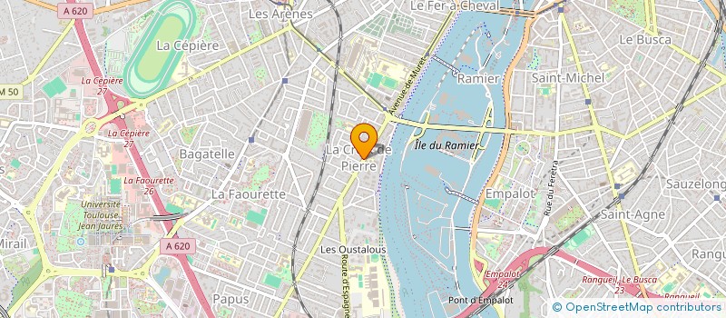 localisation de l'entreprise FM IMMOBILIER à TOULOUSE