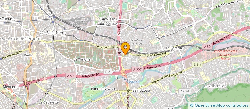 localisation de l'entreprise FM IMMOBILIER & PATRIMOINE à MARSEILLE