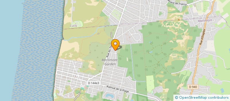 localisation de l'entreprise FM INVEST  MERLIMONT