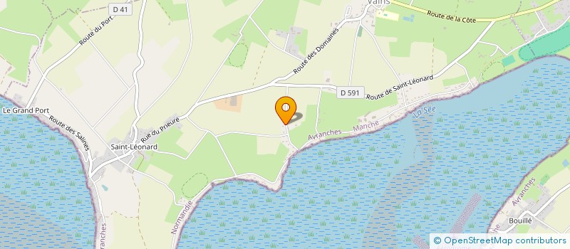 localisation de l'entreprise FM INVEST  VAINS