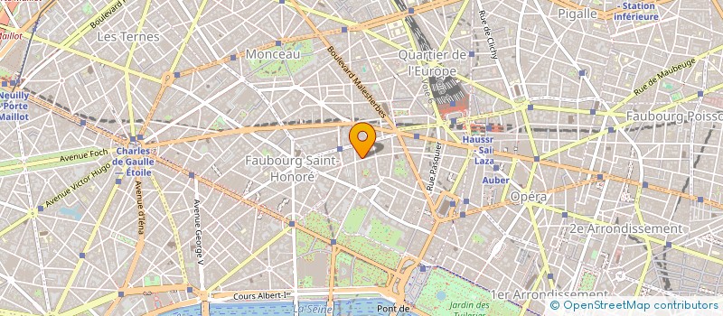 localisation de l'entreprise FM INVEST  PARIS