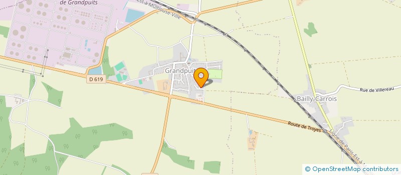 localisation de l'entreprise FM INVEST  AUBEPIERRE-OZOUER-LE-REPOS