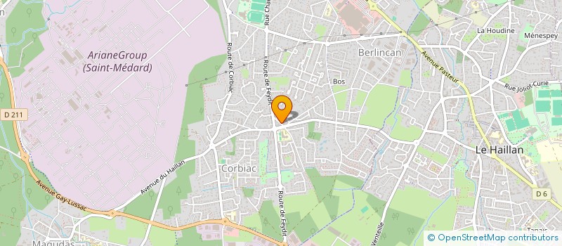 localisation de l'entreprise FM INVEST  SAINT-MEDARD-EN-JALLES