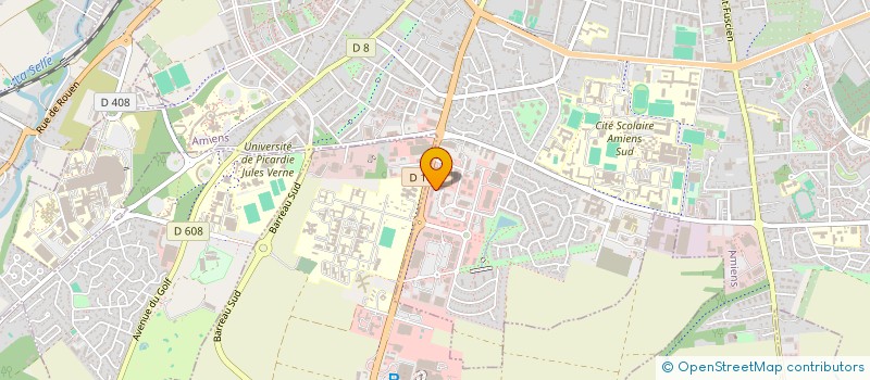 localisation de l'entreprise FM INVEST  AMIENS