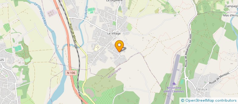 localisation de l'entreprise FM INVEST  SAINT-HILAIRE-DE-BRETHMAS