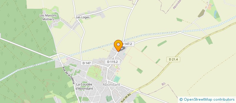 localisation de l'entreprise FM JAN à ABONDANT