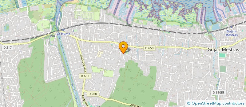 localisation de l'entreprise FM LECOCQ  GUJAN-MESTRAS