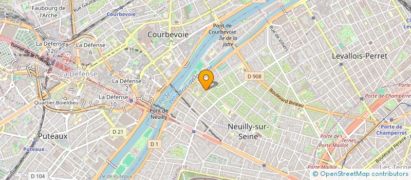 localisation de l'entreprise FM LILAS à NEUILLY-SUR-SEINE