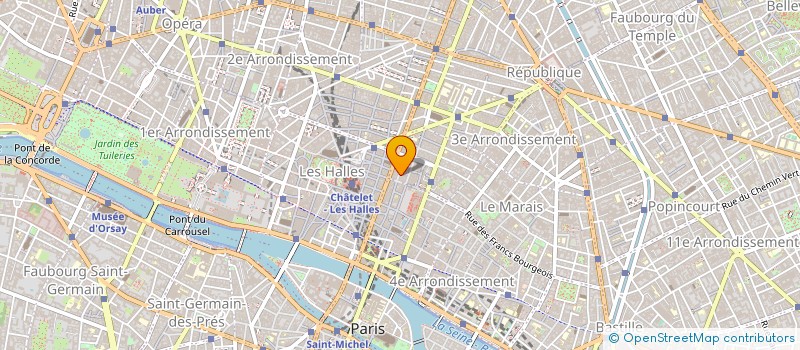 localisation de l'entreprise FM MEDIAS PRESSE COMMUNICATIONS à PARIS