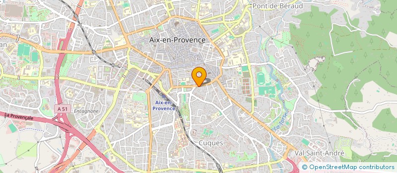 localisation de l'entreprise FM PARTICIPATIONS à AIX-EN-PROVENCE