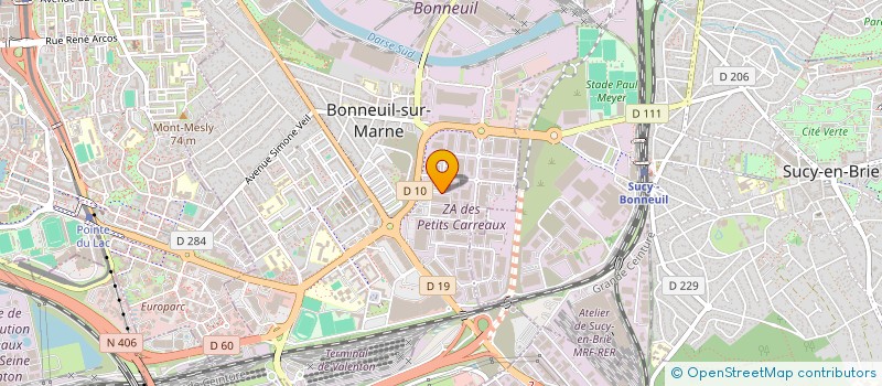 localisation de l'entreprise FM PARTNER  BONNEUIL-SUR-MARNE