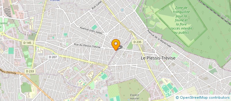 localisation de l'entreprise FM PAYSAGE à CHAMPIGNY-SUR-MARNE