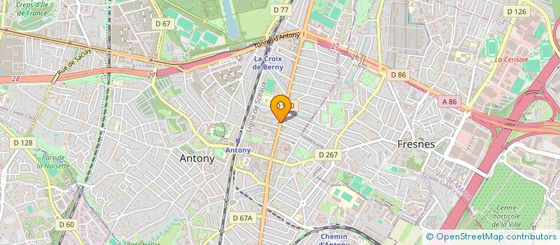 localisation de l'entreprise FM PRINT & GSM SERVICES à ANTONY