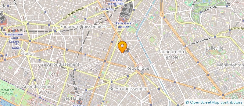 localisation de l'entreprise FM PRODUCT  PARIS