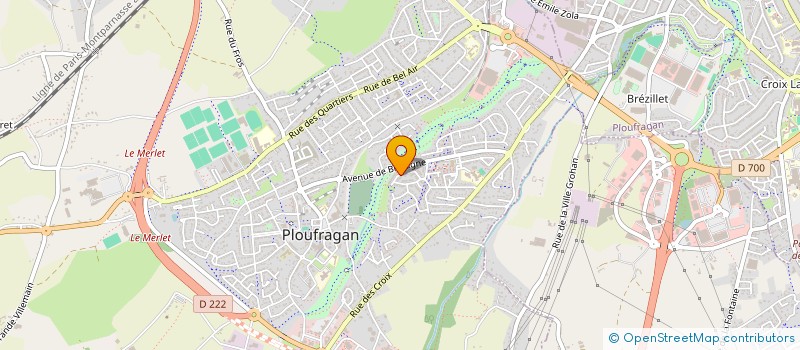 localisation de l'entreprise FM RAVALEMENT à PLOUFRAGAN