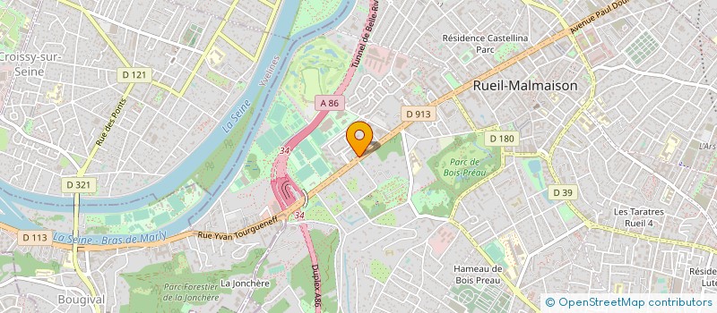 localisation de l'entreprise FM RENOVATION à RUEIL-MALMAISON