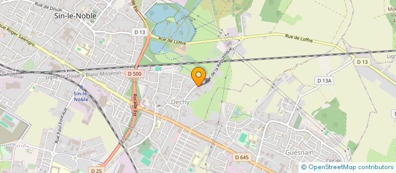 localisation de l'entreprise FM RENOVATION  DECHY