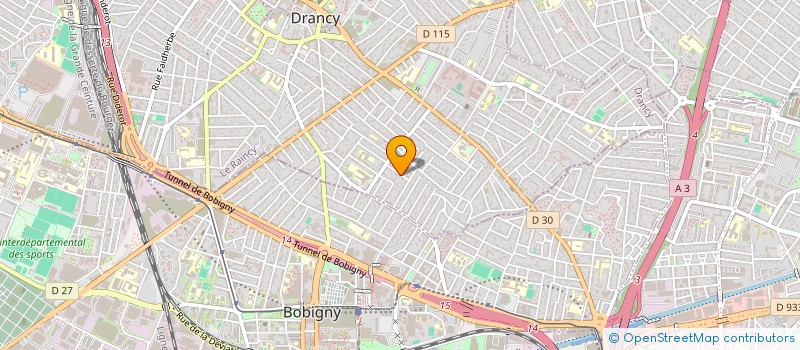 localisation de l'entreprise FM RENOVATION à DRANCY