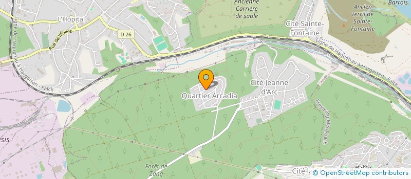 localisation de l'entreprise FM RUE DE METZ  SAINT-AVOLD