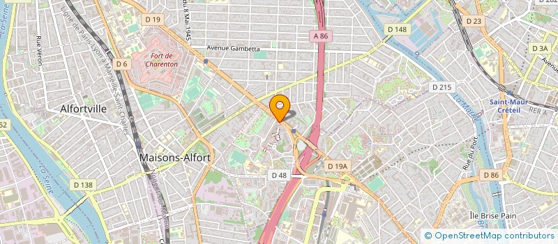 localisation de l'entreprise FM SECURITY à VITRY-SUR-SEINE