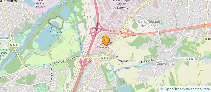 localisation de l'entreprise FM SERVICES  SAINT-THIBAULT-DES-VIGNES