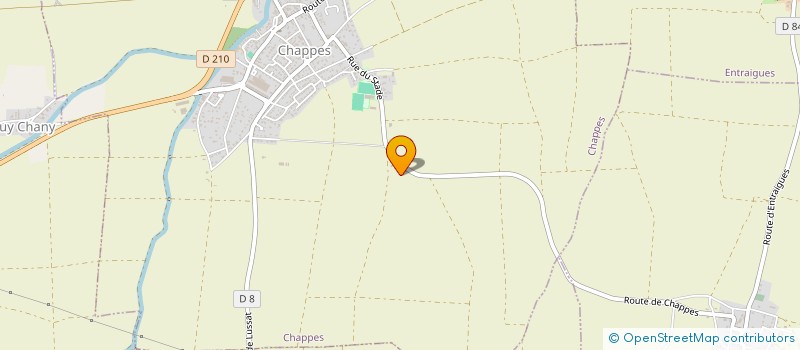 localisation de l'entreprise FM SERVICES à ENNEZAT