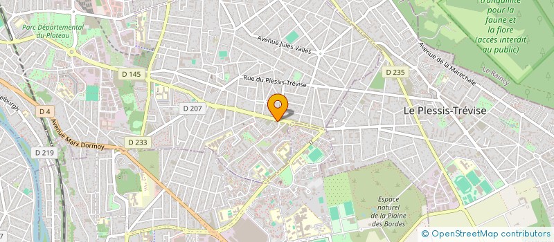 localisation de l'entreprise FM SERVICES à CHAMPIGNY-SUR-MARNE