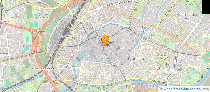 localisation de l'entreprise FM SHOP-SERVICE EURL à STRASBOURG