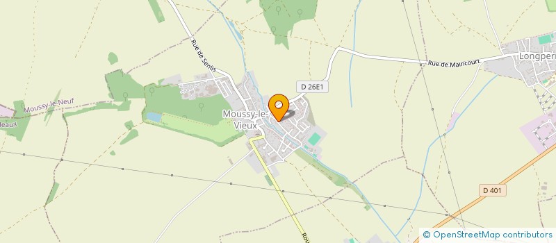 localisation de l'entreprise FM STORES  MOUSSY-LE-VIEUX