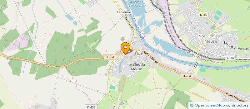 localisation de l'entreprise FM SUCCESS  FLIZE