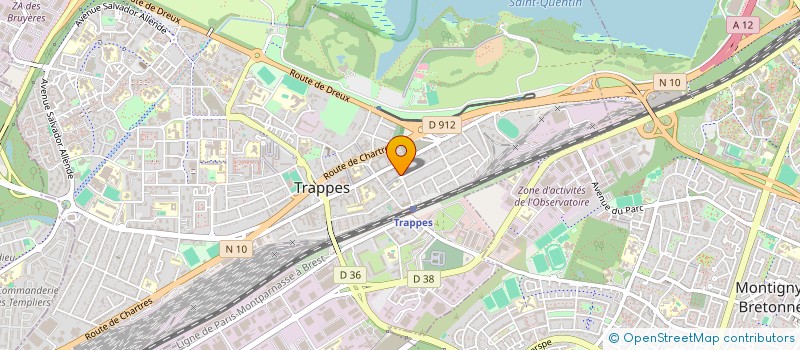 localisation de l'entreprise FM TRANSPORT à TRAPPES