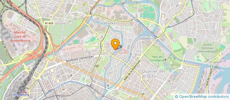 localisation de l'entreprise FM21  STRASBOURG