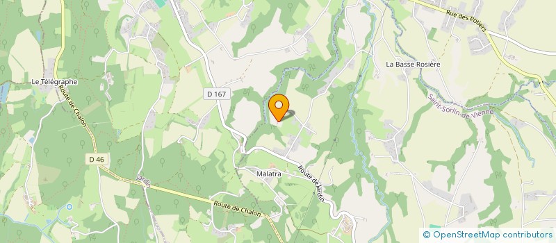 localisation de l'entreprise FM2C ENERGIES  SAINT-SORLIN-DE-VIENNE