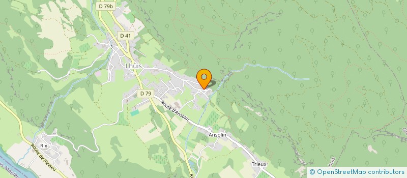 localisation de l'entreprise FM2D  LHUIS