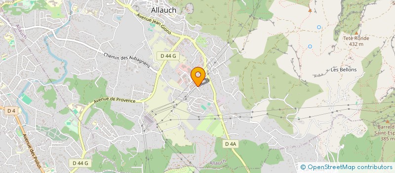 localisation de l'entreprise FM2N à ALLAUCH