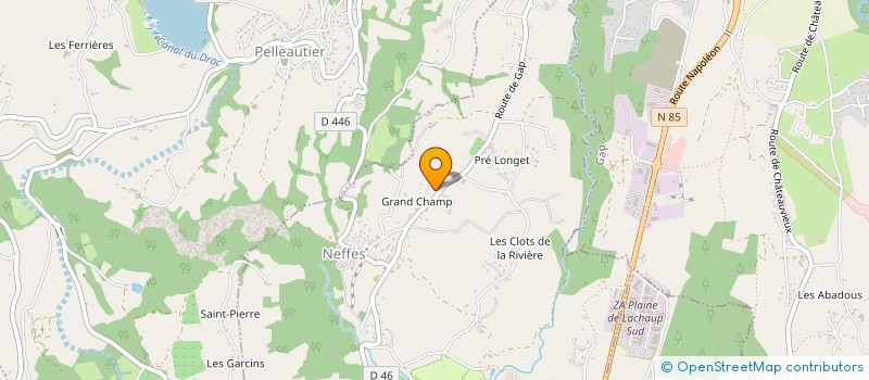 localisation de l'entreprise FM2NR à NEFFES